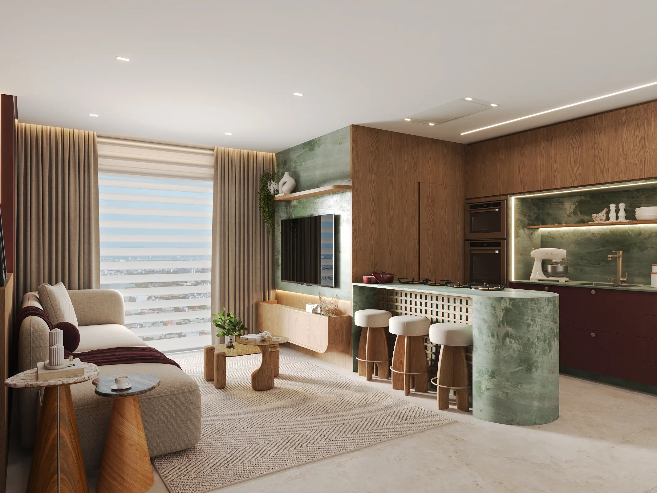 Mentoria de V-Ray e refinamento de imagem